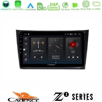 Cadence Z2 Series 8Core Android14 4+64GB  Volvo XC90 2006-2014 Navigation Multimedia Tablet 10