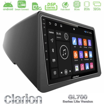 Clarion GL700 Lite Series 8Core Android ClarionOS 2+32GB Opel Mokka Navigation Multimedia Tablet 9
