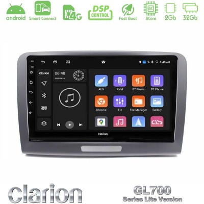 Clarion GL700 Lite Series 8Core Android ClarionOS 2+32GB Skoda Superb 2008-2015 Navigation Multimedia Tablet 9