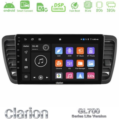 Clarion GL700 Lite Series 8Core Android ClarionOS 2+32GB Subaru Legacy/Outback 2002-2008 Navigation Multimedia Tablet 9