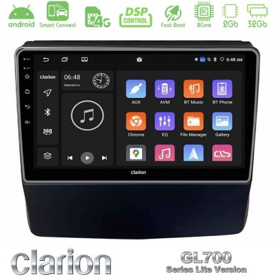 Clarion GL700 Lite Series 8Core Android ClarionOS 2+32GB Subaru Forester/Impreza 2018-2021 Navigation Multimedia Tablet 9