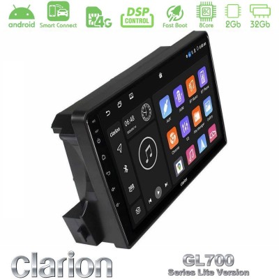 Clarion GL700 Lite Series 8Core Android ClarionOS 2+32GB Ssangyong Actyon/Kyron 2005-2014 Navigation Multimedia Tablet 9