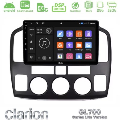 Clarion GL700 Lite Series 8Core Android ClarionOS 2+32GB Suzuki Grand Vitara 2003-2005 Navigation Multimedia Tablet 9