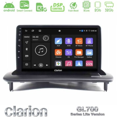 Clarion GL700 Lite Series 8Core Android ClarionOS 2+32GB Volvo S40/C30/C70 Navigation Multimedia Tablet 9