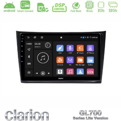 Clarion GL700 Lite Series Volvo XC90 2006-2014 8Core Android ClarionOS 2+32GB Navigation Multimedia Tablet 10
