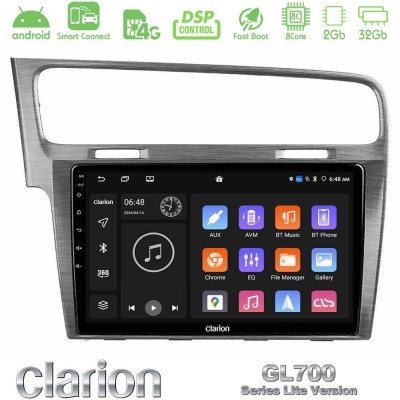 Clarion GL700 Lite Series 8Core Android ClarionOS 2+32GB VW GOLF 7 Navigation Multimedia Tablet 10