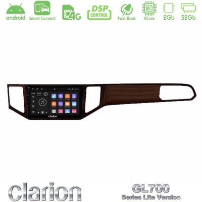Clarion GL700 Lite Series 8Core Android ClarionOS 2+32GB VW Sportsvan 2014-2020 Navigation Multimedia Tablet 9
