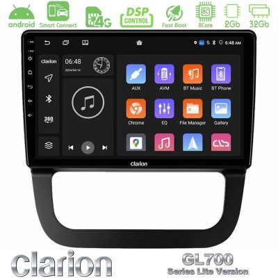 Clarion GL700 Lite Series 8Core Android ClarionOS 2+32GB VW Jetta Navigation Multimedia Tablet 10