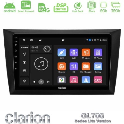 Clarion GL700 Lite Series 8Core Android ClarionOS 2+32GB Vw Golf 6 Navigation Multimedia Tablet 9
