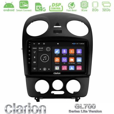 Clarion GL700 Lite Series 8Core Android ClarionOS 2+32GB VW Beetle Navigation Multimedia Tablet 9