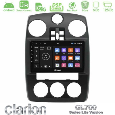 Clarion GL700 Lite Series Chrysler PT-Cruiser 2000-2005 8Core Android ClarionOS 6+128GB Navigation Multimedia Tablet 9