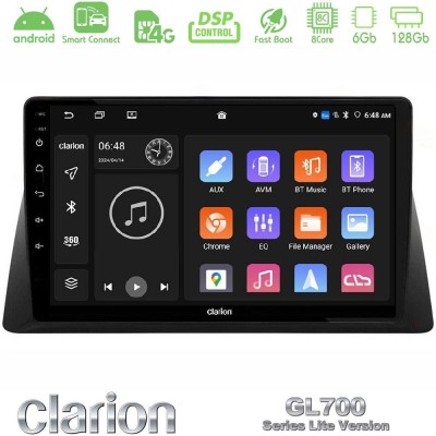 Clarion GL700 Lite Series Honda WR-V 2024-> 8Core Android ClarionOS 6+128GB Navigation Multimedia Tablet 10
