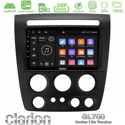 Clarion GL700 Lite Series 8Core Android ClarionOS 6+128GB Hummer H3 2005-2009 Navigation Multimedia Tablet 9