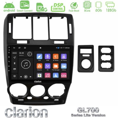 Clarion GL700 Lite Series 8Core Android ClarionOS 6+128GB Hyundai Getz 2002-2009 Navigation Multimedia Tablet 9