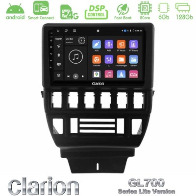 Clarion GL700 Lite Series 8Core Android ClarionOS 6+128GB Lada Niva Navigation Multimedia Tablet 9