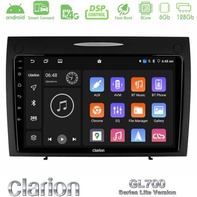 Clarion GL700 Lite Series 8Core Android ClarionOS 6+128GB Mercedes SLK Class Navigation Multimedia Tablet 9