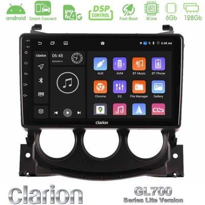 Clarion GL700 Lite Series Nissan 370Z 2009-2013 8Core Android ClarionOS 6+128GB Navigation Multimedia Tablet 9