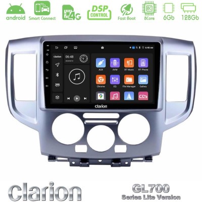 Clarion GL700 Lite Series 8Core Android ClarionOS 6+128GB Nissan NV200 Navigation Multimedia Tablet 9