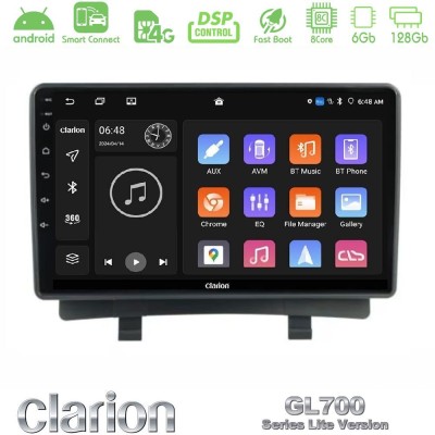 Clarion GL700 Lite Series 8Core Android ClarionOS 6+128GB Opel Zafira Navigation Multimedia Tablet 9