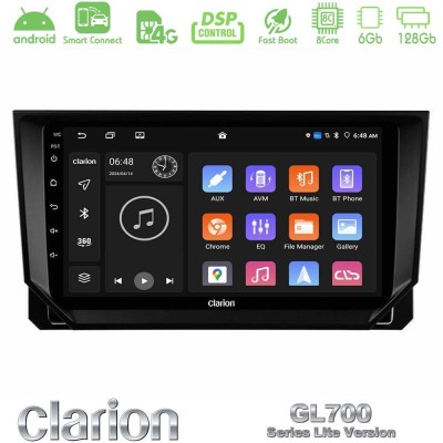 Clarion GL700 Lite Series 8Core Android ClarionOS 6+128GB Seat Arona/Ibiza Navigation Multimedia Tablet 9