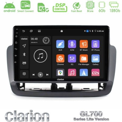 Clarion GL700 Lite Series 8Core Android ClarionOS 6+128GB Seat Ibiza 2012-2015 Navigation Multimedia Tablet 9