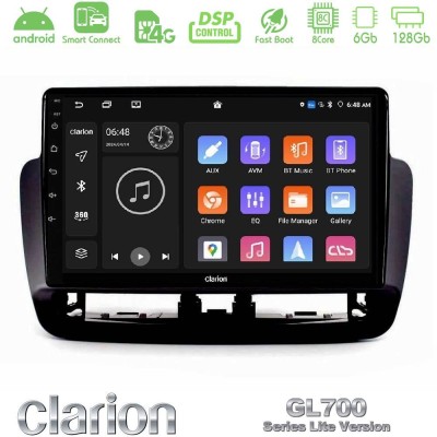 Clarion GL700 Lite Series 8Core Android ClarionOS 6+128GB Seat Ibiza 2012-2015 Navigation Multimedia Tablet 9