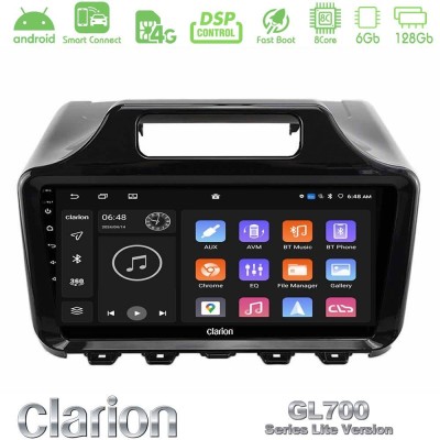 Clarion GL700 Lite Series Toyota iQ 2008 – 2015 8Core Android ClarionOS 6+128GB Navigation Multimedia Tablet 9