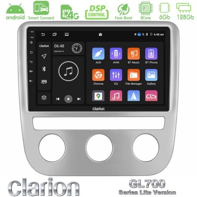Clarion GL700 Lite Series 8Core Android ClarionOS 6+128GB VW Scirocco 2008-2014 Navigation Multimedia Tablet 9