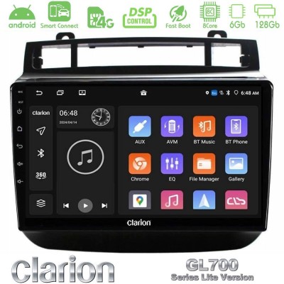 Clarion GL700 Lite Series 8Core Android ClarionOS 6+128GB VW Touareg 2011-2018 Navigation Multimedia Tablet 9