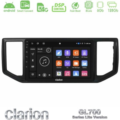 Clarion GL700 Lite Series 8Core Android ClarionOS 6+128GB VW Amarok 2017-2022 Navigation Multimedia Tablet 9