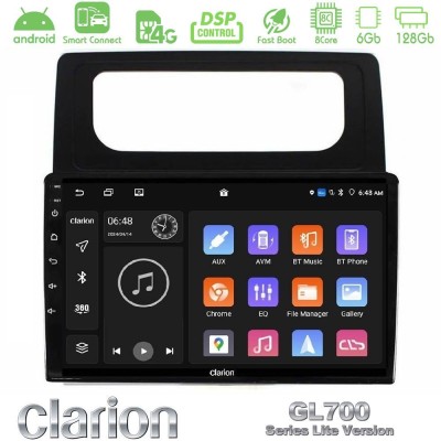 Clarion GL700 Lite Series 8Core Android ClarionOS 6+128GB VW Caddy 2004-2014 Navigation Multimedia Tablet 10