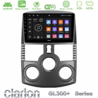 Clarion GL300+ Series 4Core Android ClarionOS 4+64GB  Daihatsu Terios Navigation Multimedia Tablet 9