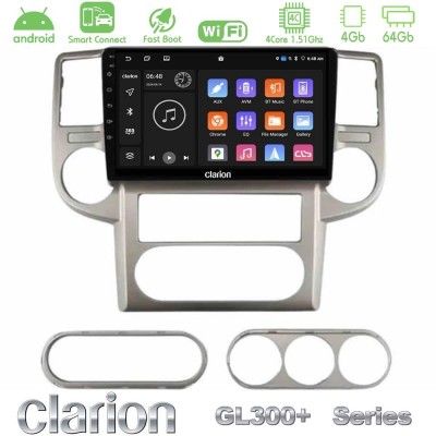 Clarion GL300+ Series 4Core Android ClarionOS 4+64GB  Nissan X-Trail 2003-2007 Navigation Multimedia Tablet 10