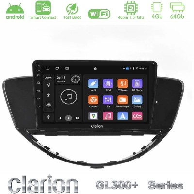 Clarion GL300+ Series 4Core Android ClarionOS 4+64GB  Subaru Tribeca 2007-2014 Navigation Multimedia Tablet 9