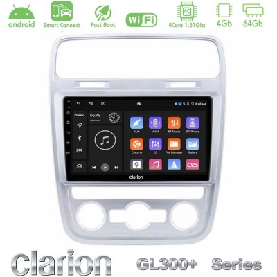 Clarion GL300+ Series 4Core Android ClarionOS 4+64GB VW Scirocco 2014 – 2017 Navigation Multimedia Tablet 9