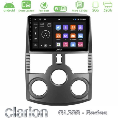 Clarion GL300 Series 4Core Android ClarionOS 2+32GB Daihatsu Terios Navigation Multimedia Tablet 9