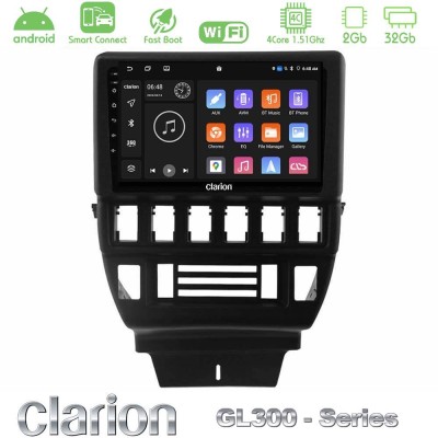 Clarion GL300 Series 4Core Android ClarionOS 2+32GB Lada Niva Navigation Multimedia Tablet 9