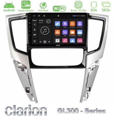 Clarion GL300 Series 4Core Android ClarionOS 2+32GB Mitsubishi L200 2019-2023 Navigation Multimedia Tablet 9