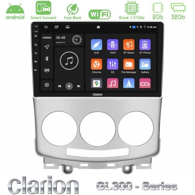Clarion GL300 Series Mazda 5 2004-2010 4Core Android ClarionOS 2+32GB Navigation Multimedia Tablet 9