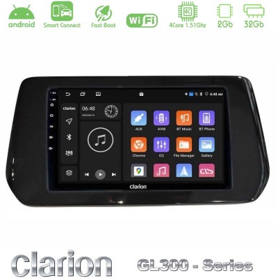 Clarion GL300 Series 4Core Android ClarionOS 2+32GB Suzuki Swift / SX4 S-Cross Navigation Multimedia Tablet 9