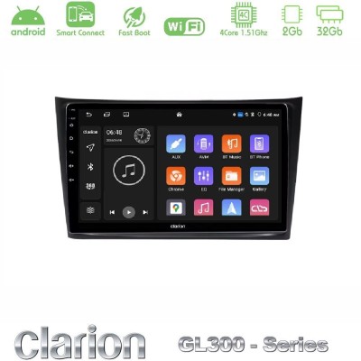 Clarion GL300 Series Volvo XC90 2006-2014 4Core Android ClarionOS 2+32GB Navigation Multimedia Tablet 10