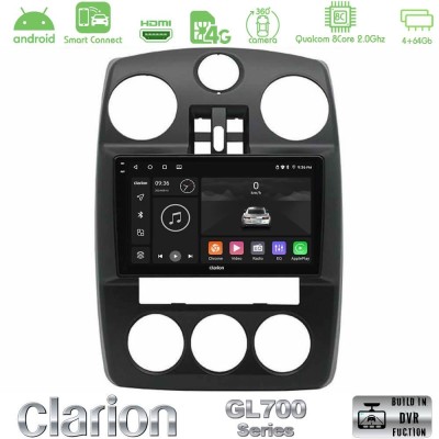 Clarion GL700 QUALCOMM Series Chrysler PT-Cruiser 2000-2005 8Core Android ClarionOS 4+64GB Navigation Multimedia Tablet 9
