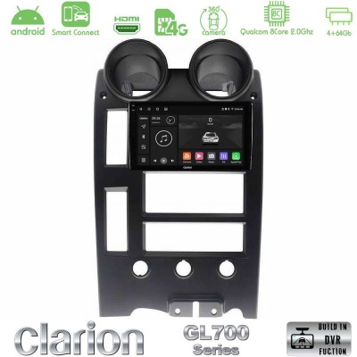 Clarion GL700 QUALCOMM Series Hummer H2 2002-2007 8Core Android ClarionOS 4+64GB Navigation Multimedia Tablet 9