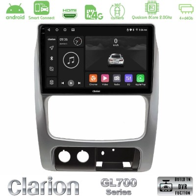 Clarion GL700 QUALCOMM Series 8Core Android ClarionOS 4+64GB Jeep Cherokee (KJ) 2002-2007 Navigation Multimedia Tablet 9