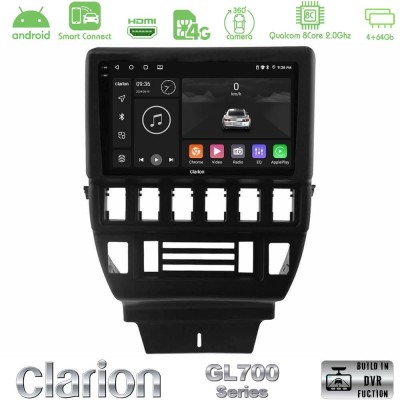 Clarion GL700 QUALCOMM Series 8Core Android ClarionOS 4+64GB Lada Niva Navigation Multimedia Tablet 9