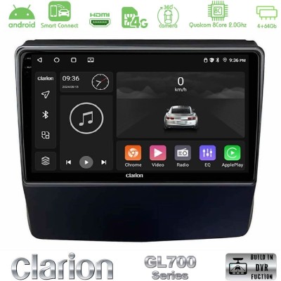 Clarion GL700 QUALCOMM Series 8Core Android ClarionOS 4+64GB Subaru Forester/Impreza 2018-2021 Navigation Multimedia Tablet 9
