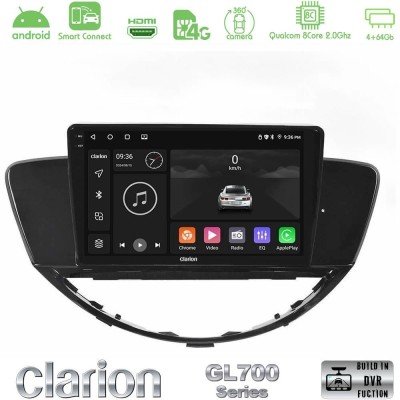 Clarion GL700 QUALCOMM Series 8Core Android ClarionOS 4+64GB Subaru Tribeca 2007-2014 Navigation Multimedia Tablet 9