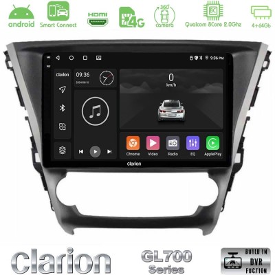 Clarion GL700 QUALCOMM Series 8Core Android ClarionOS 4+64GB Toyota Avensis 2015-2018 Navigation Multimedia Tablet 9