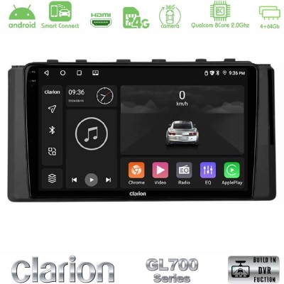 Clarion GL700 QUALCOMM Series 8Core Android ClarionOS 4+64GB Subaru BRZ / Toyota GR86 2022-> Navigation Multimedia Tablet 9