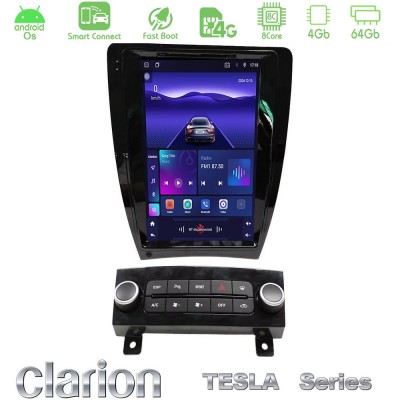 Clarion GL300 Tesla Series Android OS 8Core 4+64GB Audi A3 2008-2012 Navigation Multimedia Tablet 9.7